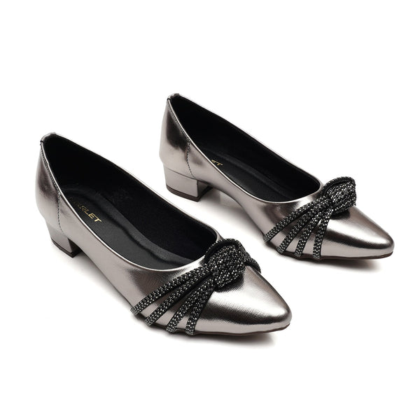 Starlet BFL-0025 GREY COURT SHOES