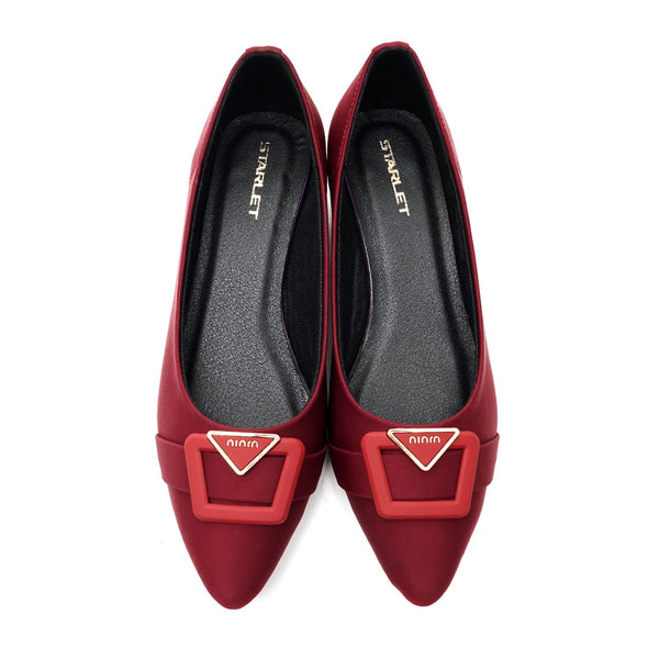 Starlet BFL-0026 MAROON COURT SHOES
