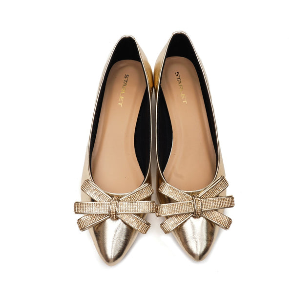 Starlet BFL-0027 GOLD COURT SHOES