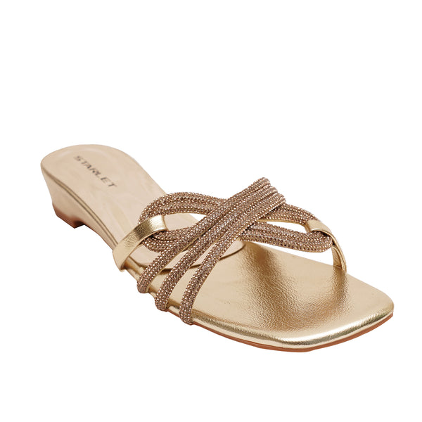 Starlet BFL-0031 GOLDEN WOMEN SLIPPER