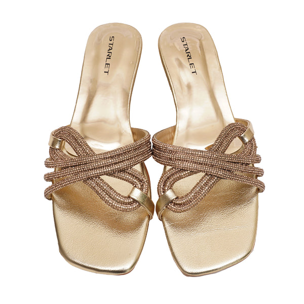 Starlet BFL-0031 GOLDEN WOMEN SLIPPER