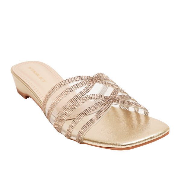 Starlet BFL-0032 GOLDEN WOMEN SLIPPER