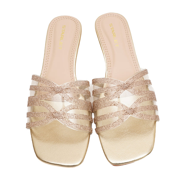 Starlet BFL-0032 GOLDEN WOMEN SLIPPER