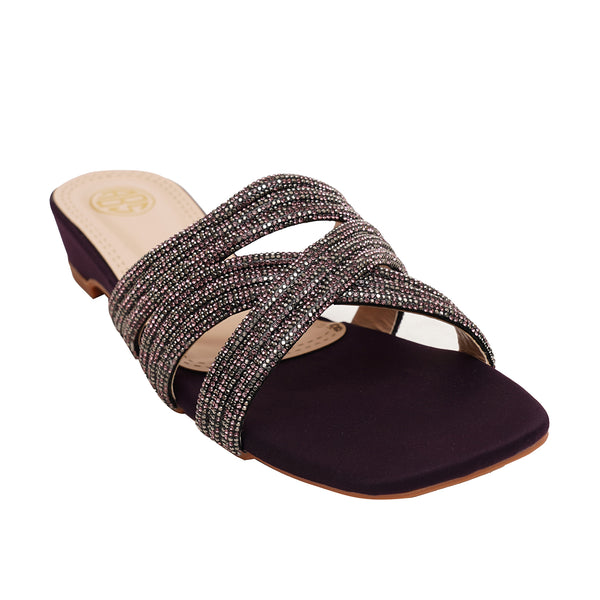 Starlet BFL-0033 PURPLE WOMEN SLIPPER