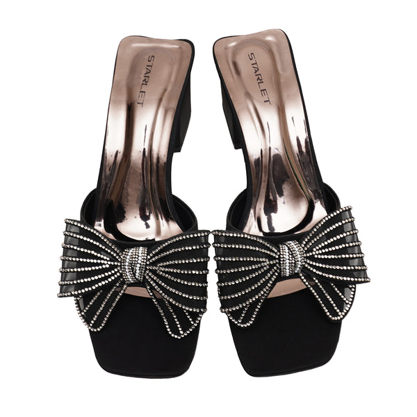 Starlet BFL-0036 BLACK WOMEN HEELS
