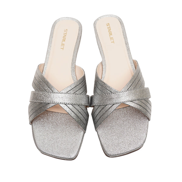 Starlet BRL-0001 SILVER WOMEN FLATS