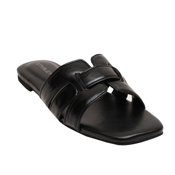 Starlet BRL-0002 BLACK WOMEN FLATS