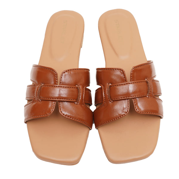 Starlet BRL-0002 BROWN WOMEN FLATS