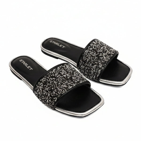 starlet BRL-0008 BLACK WOMEN FLATS