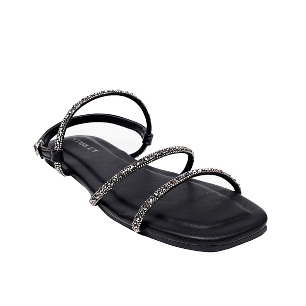Starlet BRL-0012 BLACK WOMEN SANDAL