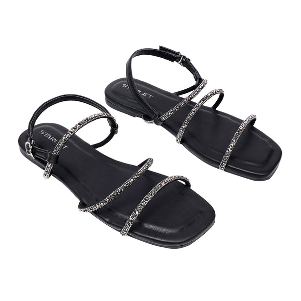 starlet BRL-0012 BLACK WOMEN SANDAL