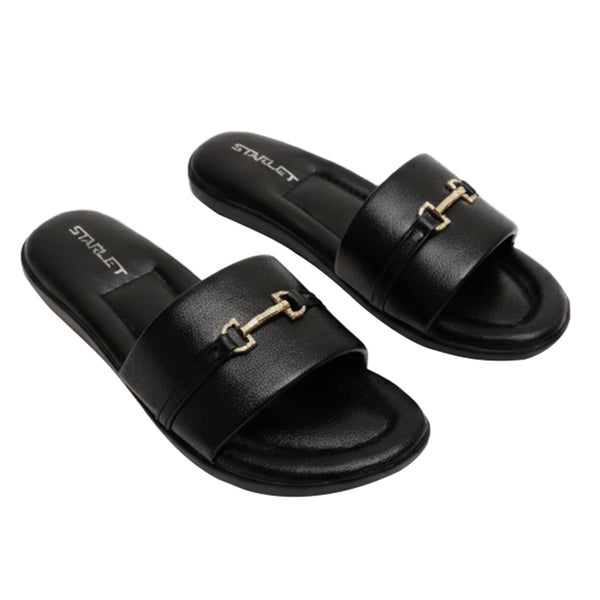 starlet BRL-0015 BLACK WOMEN FLATS