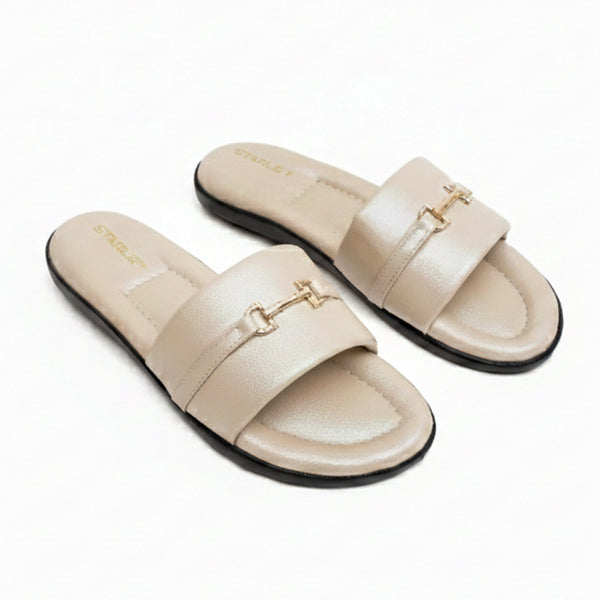 Starlet BRL-0015 CREAM WOMEN FLATS