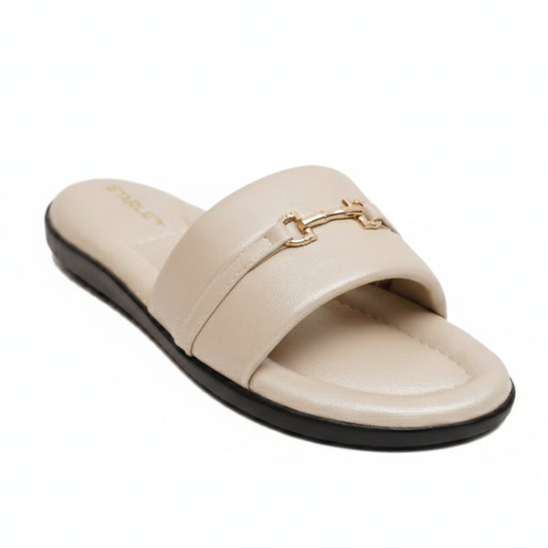 Starlet BRL-0015 CREAM WOMEN FLATS