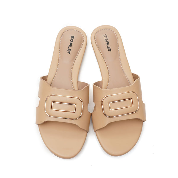 Starlet BUBBLE-051 BEIGE WOMEN FLATS