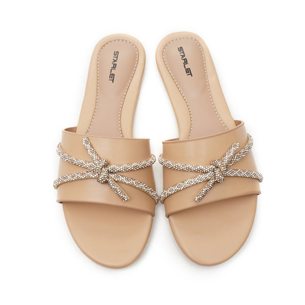 Starlet BUBBLE-052 BEIGE WOMEN FLATS