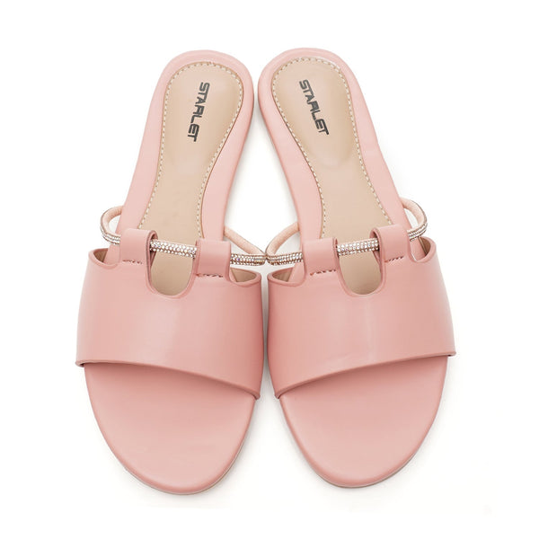 Starlet BUBBLE-053 PINK WOMEN FLATS