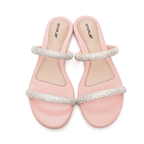Starlet BUBBLE-055 PINK WOMEN FLATS