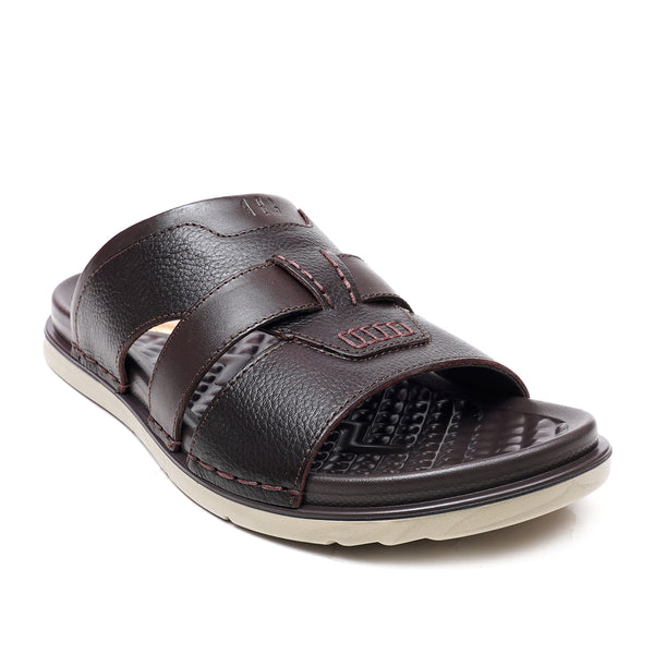 starlet CAG-001 BROWN MEN SLIPPER