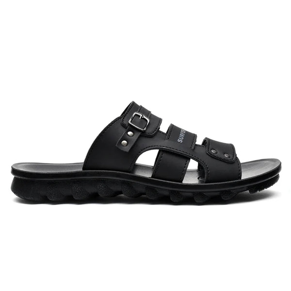 starlet DT-015 BLACK MEN SLIPPER