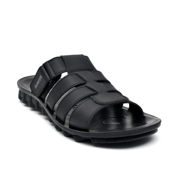 Starlet DT-016 BLACK MEN SLIPPER