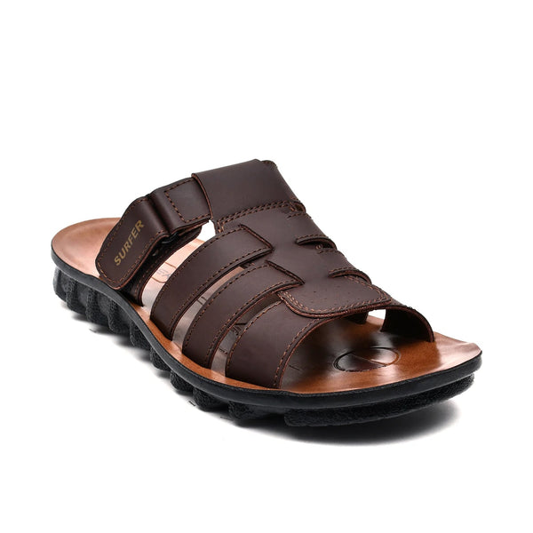 starlet DT-016 BROWN MEN SLIPPER