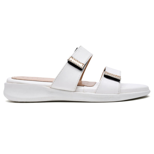 starlet ELT-010 WHITE WOMEN SLIPPER