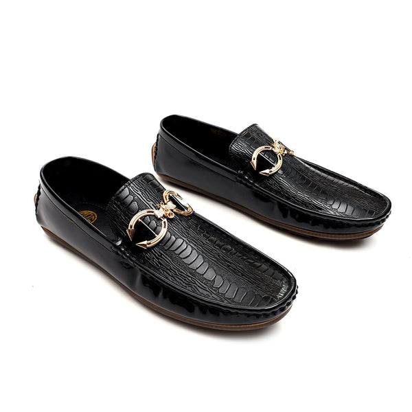 starlet FCG-8119 BLACK MEN LOAFER