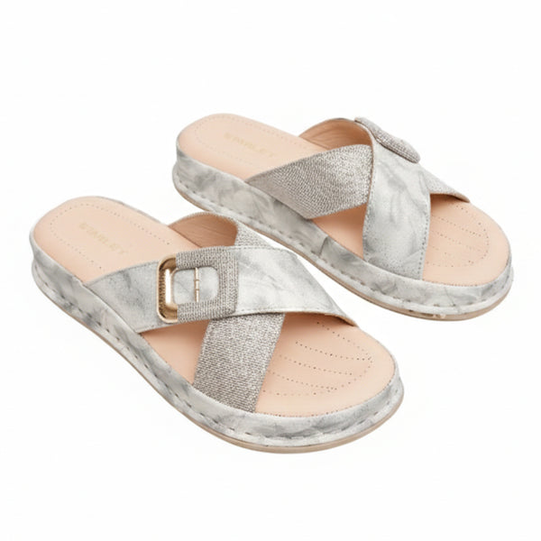 starlet FCL-0079 GREY WOMEN SLIPPER