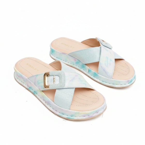 starlet FCL-0079 SKY-BLUE WOMEN SLIPPER