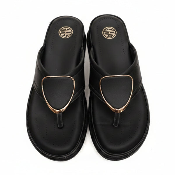 Starlet FCL-0080 BLACK WOMEN SLIPPER