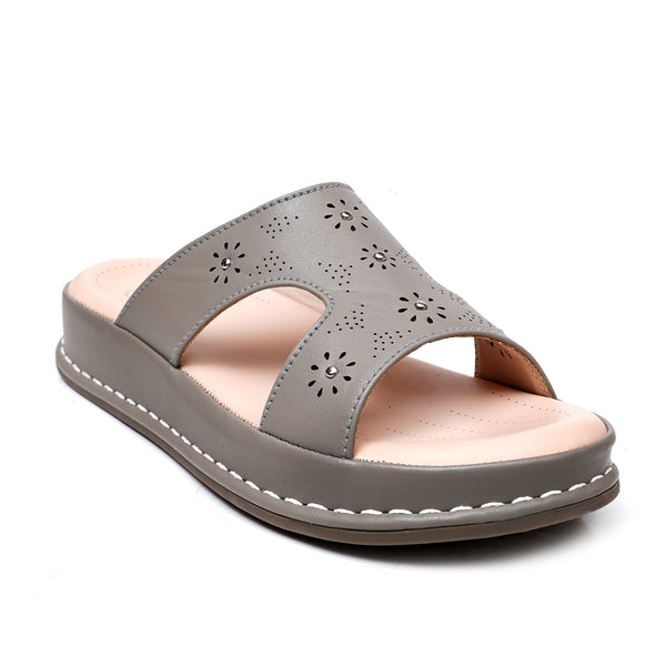 starlet FCL-0081 GREY WOMEN SLIPPER