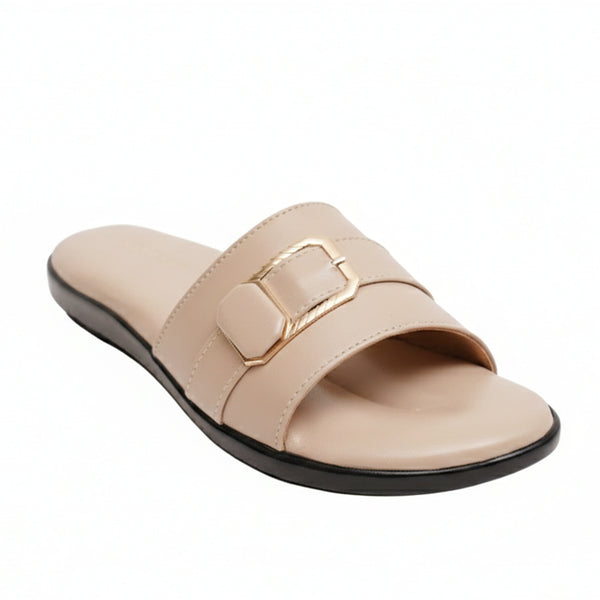 Starlet FCL-0082 CREAM WOMEN SLIPPER
