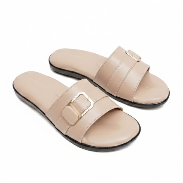 starlet FCL-0082 CREAM WOMEN SLIPPER