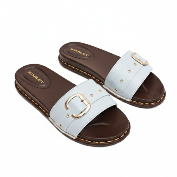 starlet GFL-0015 BLUE WOMEN SLIPPER