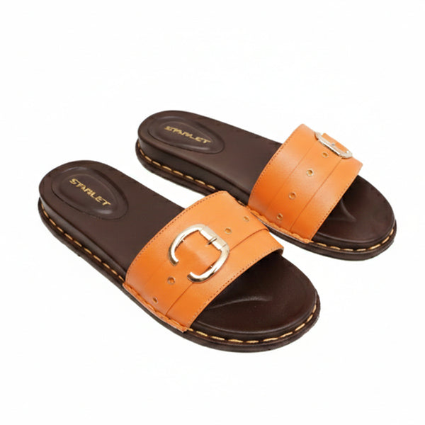 starlet GFL-0015 ORANGE WOMEN SLIPPER