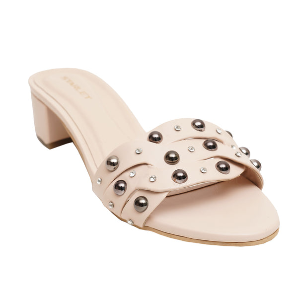 Starlet GFL-0020 BEIGE WOMEN HEELS