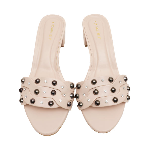 Starlet GFL-0020 BEIGE WOMEN HEELS
