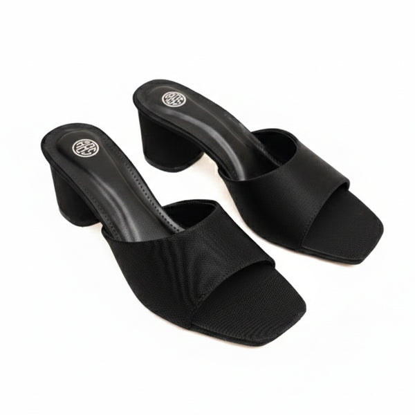 Starlet HAL-0004 BLACK WOMEN HEELS