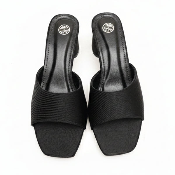 Starlet HAL-0004 BLACK WOMEN HEELS