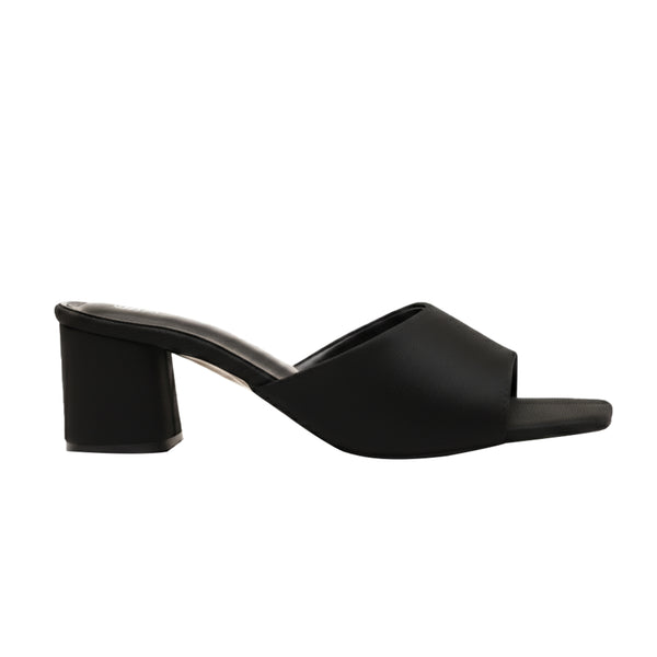 starlet HAL-0004 BLACK WOMEN HEELS