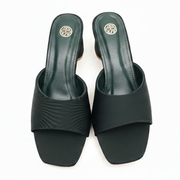 Starlet HAL-0004 GREEN WOMEN HEELS