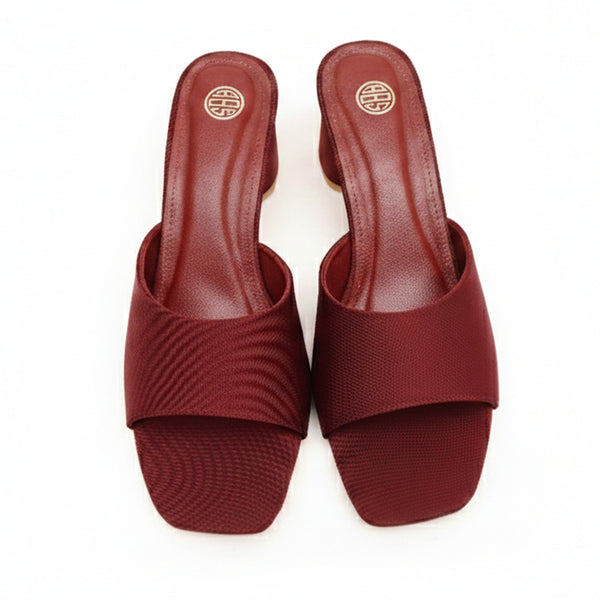 Starlet HAL-0004 MAROON WOMEN HEELS