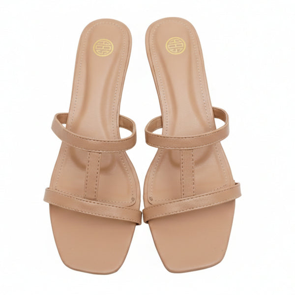 Starlet HAL-0006 BEIGE WOMEN HEELS