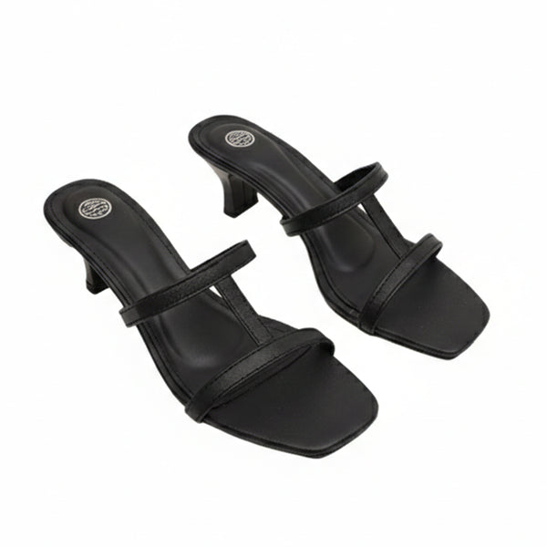 starlet HAL-0006 BLACK WOMEN HEELS