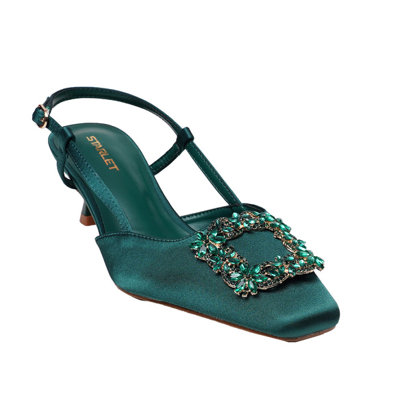 starlet HNL-0005 GREEN COURT SHOES