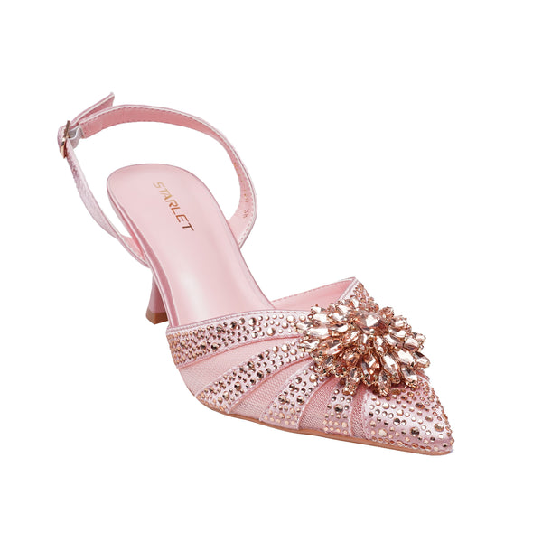 starlet HNL-0006 PINK COURT SHOES