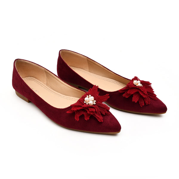 Starlet KSL0010 MAROON PUMPS