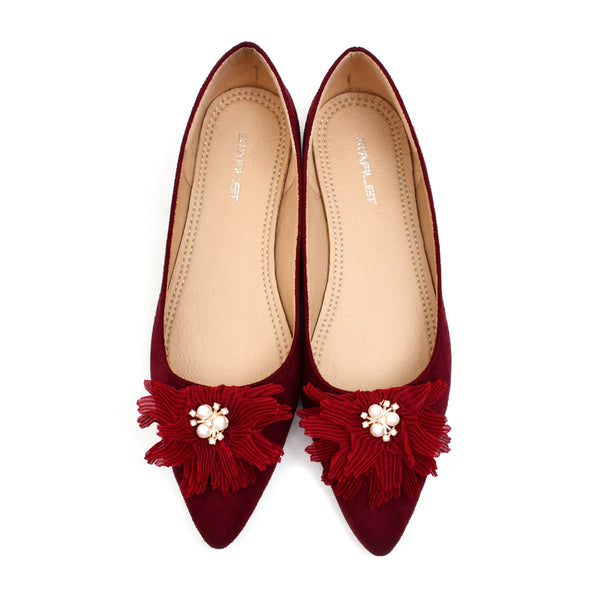 Starlet KSL0010 MAROON PUMPS