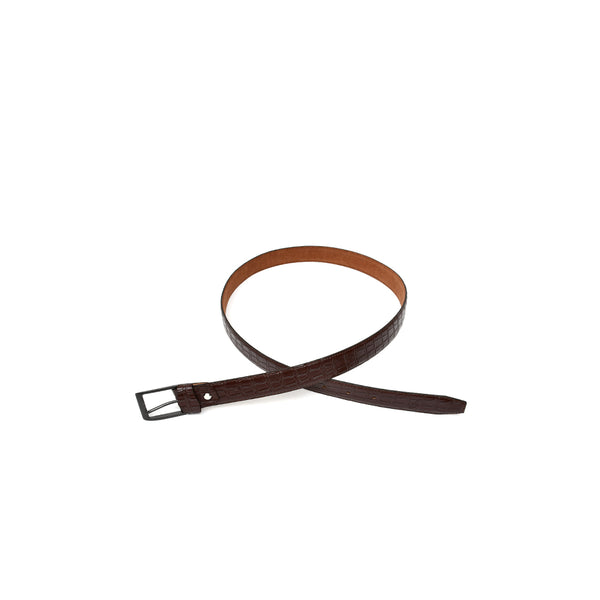 starlet LEATHER BELT - MKB0001-BROWN MEN BELT